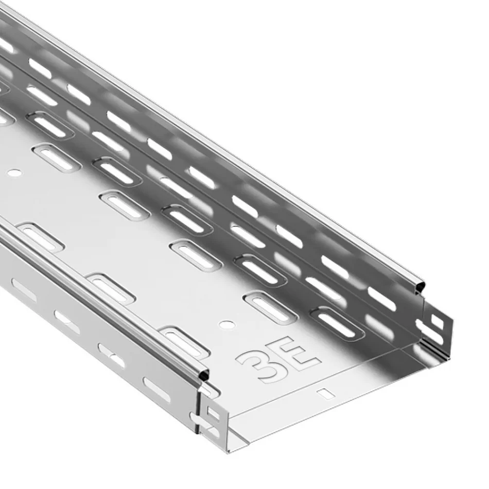 Лоток перфорированный ЗЕ-4 200х50х6000 (S=1.0) HDZ фото
