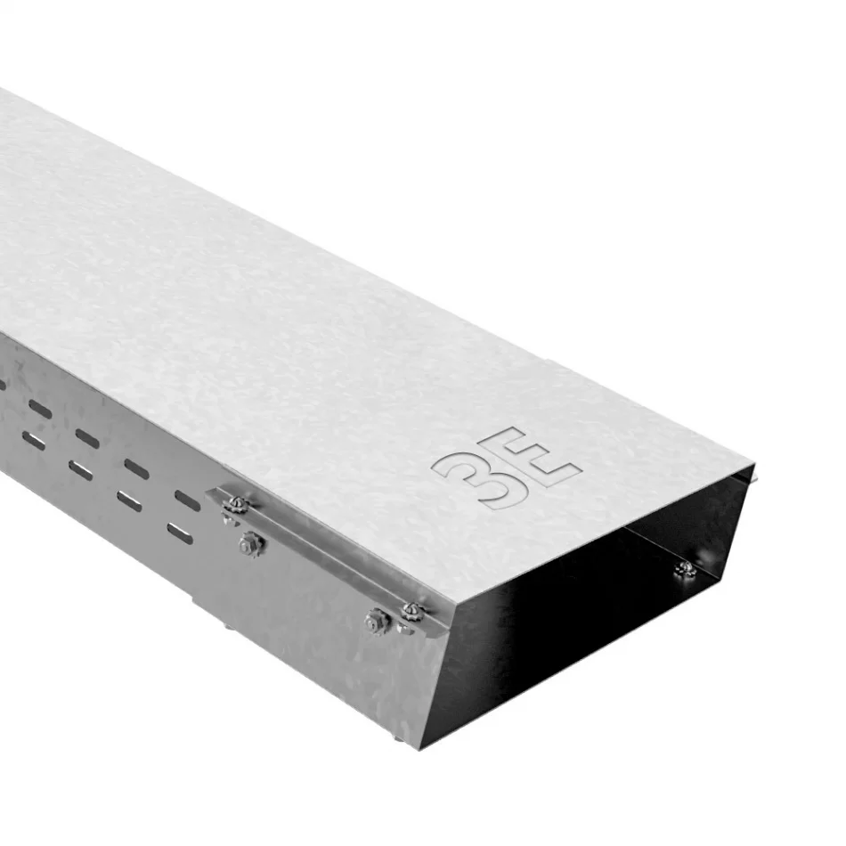 Короб ЗЕ-10 100х100х3000 (S=0.8) INOX фото