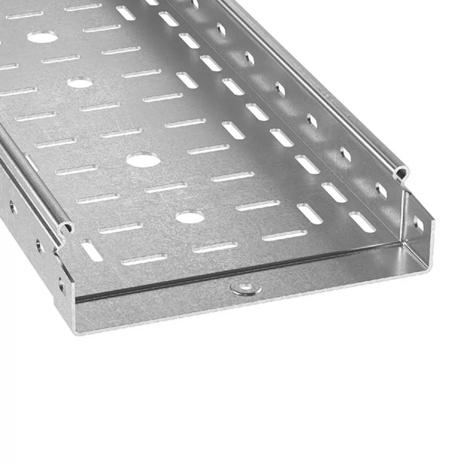 Лоток перфорированный Профи INOX (AISI 316) 600х80х6000 (1,2 мм) PR16.13573 фото