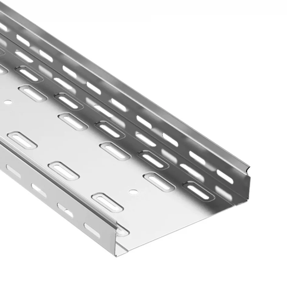 Лоток замковый GYROUX GLq-500-65-S1.0-3000 оцинкованный фото